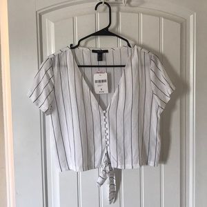 White&Black Striped Shirt